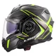 Flip-Up Motorcycle Helmet LS2 FF901 Advant X C Future II H-V Yellow P/J