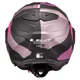Flip-Up Motorcycle Helmet LS2 FF901 Advant X Ultra Gray Purple P/J