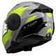 Flip-Up Motorcycle Helmet LS2 FF902 Scope II Duria Gray H-V Yellow