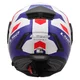Flip-Up Motorcycle Helmet LS2 FF902 Scope II Duria White Blue Red