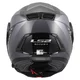 Flip-Up Motorcycle Helmet LS2 FF902 Scope II Oxyd Black Titanium