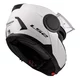Flip-Up Motorcycle Helmet LS2 FF902 Scope II Solid Glossy White