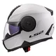 Flip-Up Motorcycle Helmet LS2 FF902 Scope II Solid Glossy White