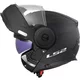 Flip-Up Motorcycle Helmet LS2 FF902 Scope II Solid Matte Black