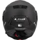 Flip-Up Motorcycle Helmet LS2 FF902 Scope II Solid Matte Black