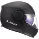 Flip-Up Motorcycle Helmet LS2 FF902 Scope II Solid Matte Black