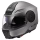Flip-Up Motorcycle Helmet LS2 FF902 Scope II Solid Matte Titanium