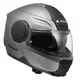 Flip-Up Motorcycle Helmet LS2 FF902 Scope II Solid Matte Titanium