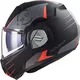 Flip-Up Motorcycle Helmet LS2 FF906 Advant Codex Matt Black Titanium P/J