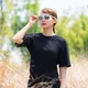 Polarized Sunglasses Altalist Kay L1 - černá s růžovými skly