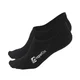 No-Show Bamboo Socks inSPORTline Silvatic Noshow AG+ Antibacterial – 3 Pairs - Black - Black