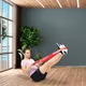 Resistance Band inSPORTline Rand XXX Strong - Dark Grey