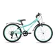 Junior Mountain Bike Hiland Climber 24” • 125–150 cm - Black - Turquiose