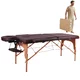 Massage Table inSPORTline Taisage 186x70x62-84 cm 2-Piece Wooden - Grey - Brown