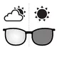 Polarizing and Photochromic Sunglasses inSPORTline Molineto White