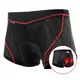 Gel Padded Cycling Shorts inSPORTline Sangelo - Black - Black