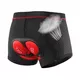 Gel Padded Cycling Shorts inSPORTline Sangelo - Black