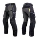 Motorcycle Pants W-TEC Daimick - Black-Grey - Black-Grey
