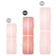 Inflatable Exercise Mat inSPORTline Airstunt 400 x 100 x 10 cm Coral Pink w/ Electric Pump