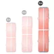 Inflatable Exercise Mat inSPORTline Airstunt 500 x 100 x 10 cm Coral Pink w/ Electric Pump