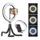 10" LED Ring Light Apexel w/ Flexible Tripod