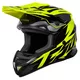 Motocross Helmet Cassida Cross Cup Two - Matte Grey/Black - Fluo Yellow/Black/Grey