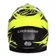 Motocross Helmet Cassida Cross Cup Two - Matte Grey/Black