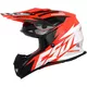 Motocross Helmet Cassida Cross Cup Two - Matte Grey/Black