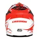 Motocross Helmet Cassida Cross Cup Two - Matte Grey/Black