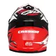 Motocross Helmet Cassida Cross Cup Two - Matte Grey/Black