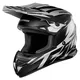 Motocross Helmet Cassida Cross Cup Two - Matte Grey/Black - Matte Grey/Black