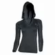 Ladies functional sweatshirt Brubeck Balance - Black