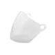 Replacement Plexiglass Shield for MAX617 Motorcycle Helmet - Clear