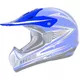 Replacement Visor for WORKER V330 Helmet - Blue
