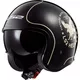 Motorcycle Helmet LS2 OF599 Spitfire Flier Black Gold - Black Gold