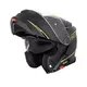 Flip-Up Motorcycle Helmet W-TEC Venero - Glossy Black-Gold