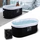 Portable Cold Plunge Tub w/ Temperature Controller inSPORTline FrostPeace