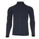 Men's functional sweatshirt Brubeck FIT long-sleeve - long zip - Black