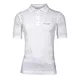 Men's functional T-shirt Polo Brubeck PRESTIGE with collar - White