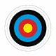 Paper Archery Target Yate Ø 80 cm – 10 Pcs.