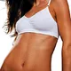 Women's seamless Brubeck BRA - White
