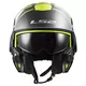 Flip-Up Motorcycle Helmet LS2 FF399 Valiant Lumen / H-V Yellow - Prox Matt H-V Yellow Black