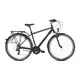Men’s Trekking Bike Kross Trans 1.0 28” SR – 2021 - Grey/Black - Black/Grey