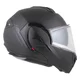 Flip-Up Motorcycle Helmet Cassida MultiFlip Solid BlackOut P/J - černá matná/černá
