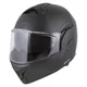 Flip-Up Motorcycle Helmet Cassida MultiFlip Solid BlackOut P/J - černá matná/černá - černá matná/černá