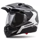 Motorcycle Helmet Cassida Tour 1.1 Spectre - Matt Army Green/Grey/Orange/Black - Grey/White/Black