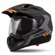 Motorcycle Helmet Cassida Tour 1.1 Spectre - Matt Army Green/Grey/Orange/Black - Matt Army Green/Grey/Orange/Black