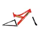 Junior bike DHS Kreativ 2441 - model 2011 - Black-Orange