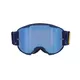 Motocross Goggles Red Bull Spect Strive Panovision, Matte Blue, Blue Mirrored Lens