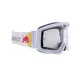Motocross Goggles Red Bull Spect Strive Panovision, Matte White, Clear Lens